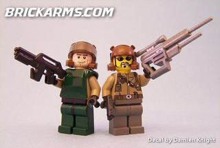 Illustration for article titled LEGO Arms Dealer Sells Everything from AK47 to Uzi
